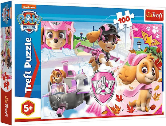 Kids Puzzle Paw Patrol Girl Skye in Action for 5+ years+ Years 100pcs Trefl