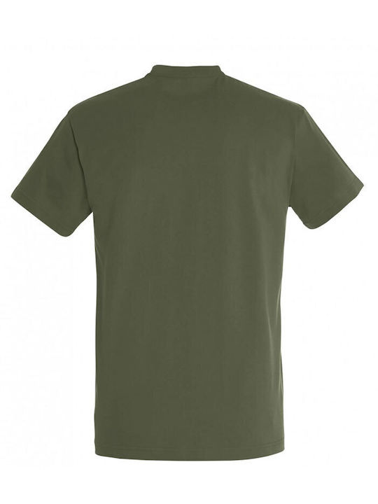 Kids Moda Men's Short Sleeve T-shirt Khaki