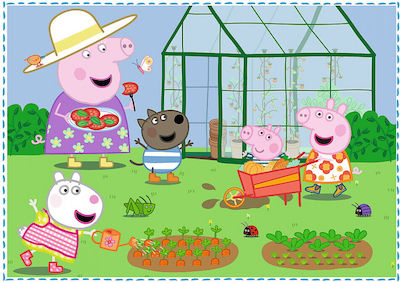 Puzzle pentru Copii Peppa Pig Holiday Memories pentru 3++ Ani 71buc Trefl