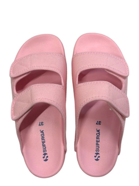 Women's Flat Sandals in Pink Color