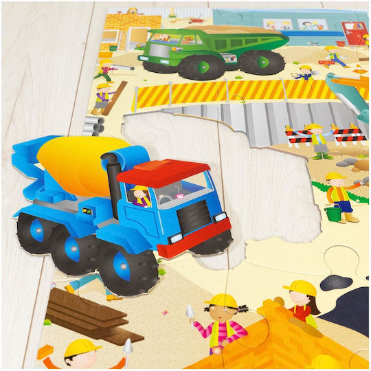 Παιδικό Puzzle Μηχανήματα Έργων για 3+ Ετών 30pcs Galt Toys