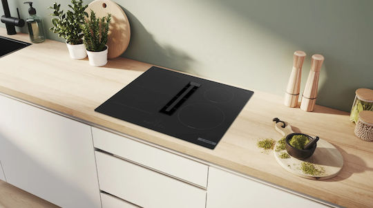 Bosch Serie 4 Induktionskochfeld Autonom mit Dunstabzugshaube & Kindersicherung 59.2x52.2εκ.