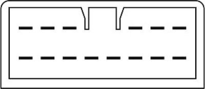 Mcar Comutator Geamuri Auto pentru Toyota Hilux / Camry 14pin