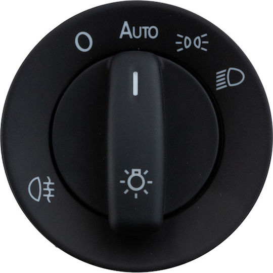 NTY Comutator De Lumini Pentru Mașină VW Caddy Negru