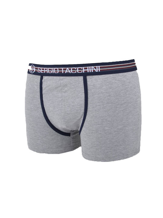 Sergio Tacchini Herren Boxershorts Gray 1Packung