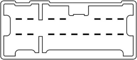 Mcar Car Window Switch for Nissan Navara D22 PickUp 16pin