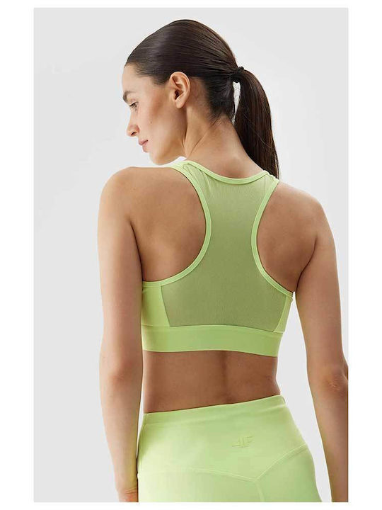 4F Women's Sports Bra without Padding Yellow