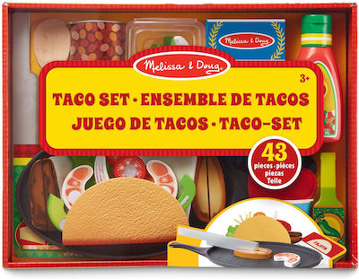 Melissa & Doug Cooking Toy / Kitchen Utensils Taco & Tortilla Set 19370