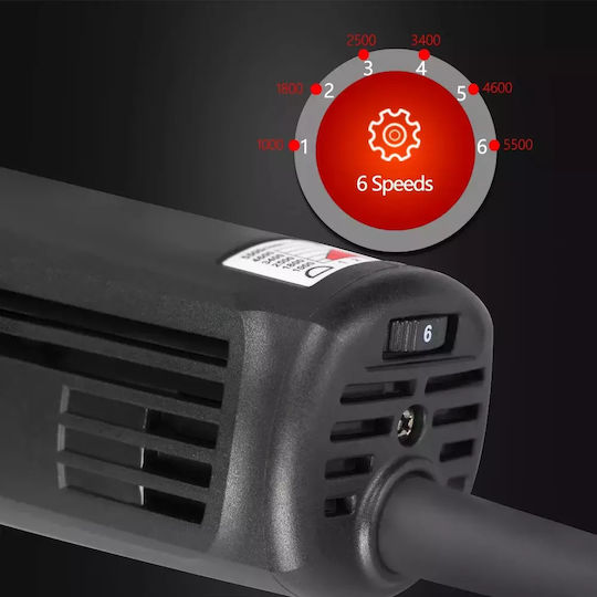 Περιστροφικός Αλοιφαδόρος 780W με Ταχύτητα 1000-5000rpm & Ρύθμιση Στροφών