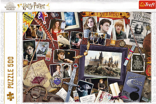 Puzzle Hogwarts Harry Potter 2D 500 Piese