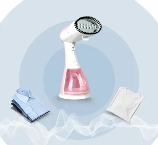 Esino LC 201 Aparat de călcat cu abur pentru haine de Mână 1500W cu rezervor 300ml Roz