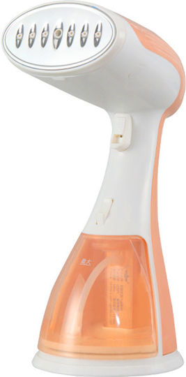 Kleiderdampfer Hand 1500W mit Behälter 300ml Orange