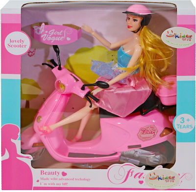 Κούκλα με Vespa Doll Set for 3++ Years