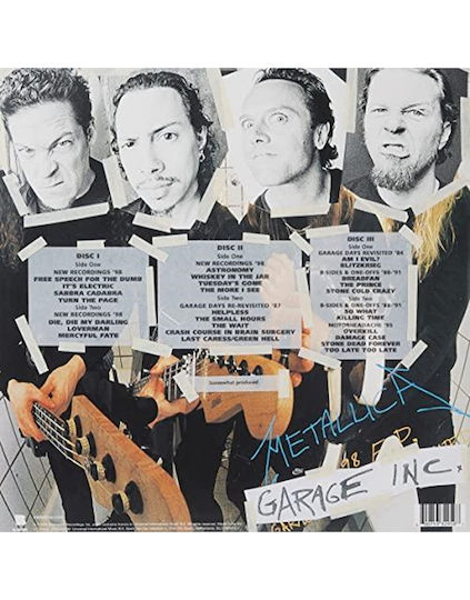 Garage Inc 3LP Vinyl