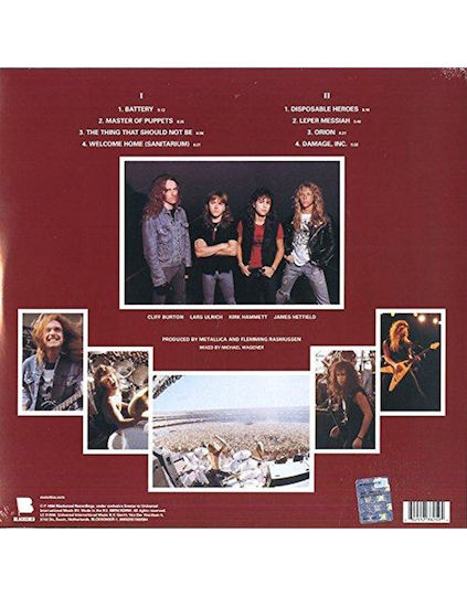 Master Puppets Remastered Vinyl