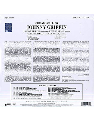 Tbd Vorstellen von Johnny Griffin Vinyl