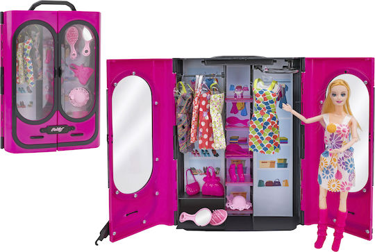 Globo The Wardrobe of Olly Doll Set for 3+ years+ Years