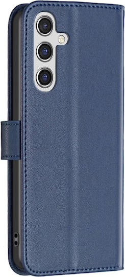 Binfen Wallet Case Δερματίνης Μπλε (Galaxy A35)