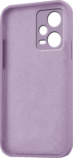 Back Cover Σιλικόνης Μωβ (Redmi Note 12 Pro+)