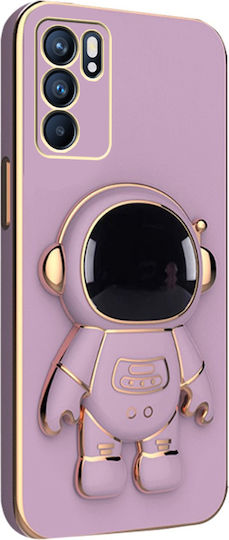 Back Cover Σιλικόνης Μωβ (Oppo Reno6)