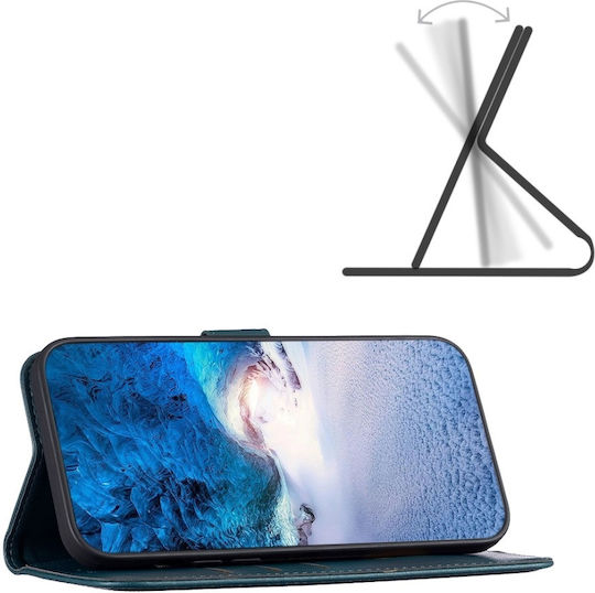 Binfen Wallet Case Δερματίνης Πράσινο (Galaxy A35)