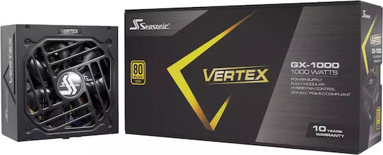 Seasonic Vertex GX 1000W Μαύρο Τροφοδοτικό Υπολογιστή Full Modular 80 Plus Gold