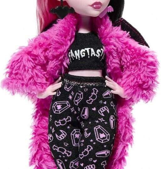 Mattel Creepover Draculaura Κούκλα για 4+ Ετών 30εκ.
