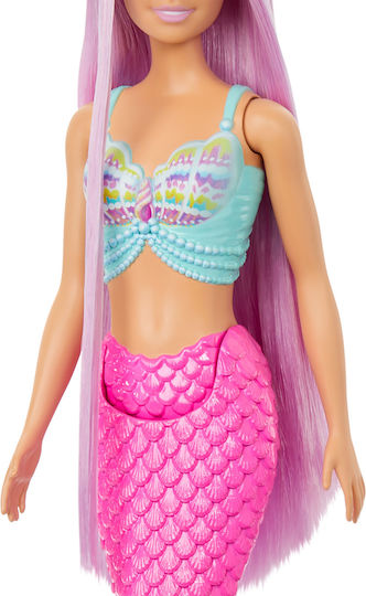 Barbie Mermaid Doll Touch of Magic Mermaid Long Hair for 3+ years+ Years 17cm