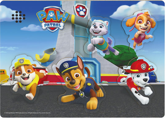 Patrula Puppy Patrol Puzzle din lemn Sunete Forme