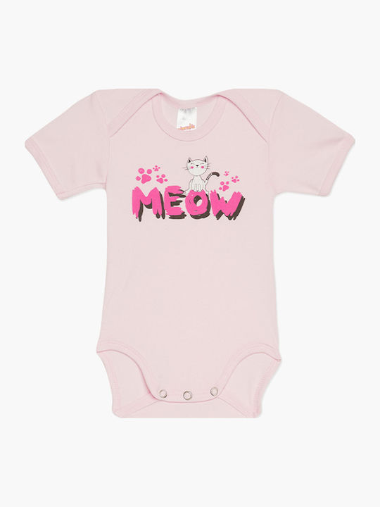 Minerva Meow Short-Sleeved Multicolour 3pcs