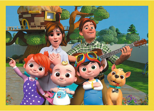 Trefl 4in1 Puzzle Cocomelon Family Presentation