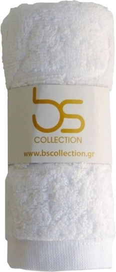 BS Collection Ξενοδοχειακή Πετσέτα Προσώπου 92x49εκ. Λευκή