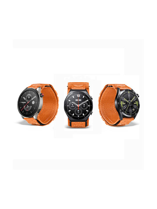 Erbord World Найлонов колан 22mm Orange