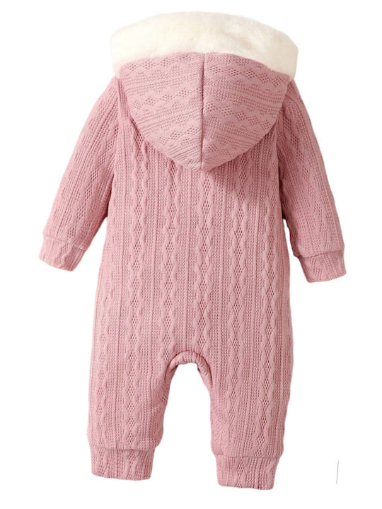 TakTakBaby Baby Bodysuit Set Long-Sleeved Pink