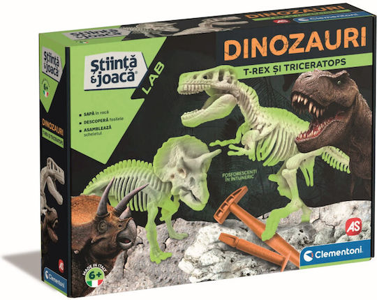 AS Fluo Joc Educațional Excavare de dinozauri