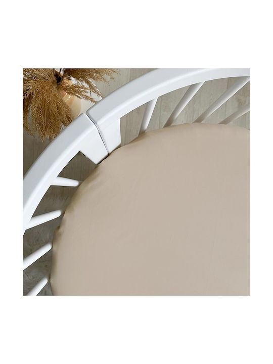 IngVart Braunes Baby Bettlaken IngVart Braunes Baby Bettlaken