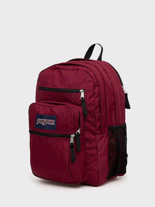 Jansport Rucksack Farbe Maroon große einfache Ek0a5bahn621