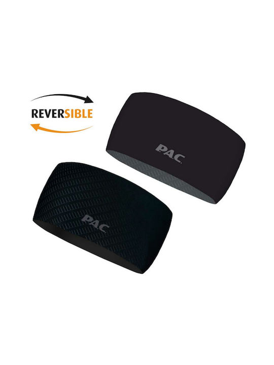 P.A.C. Recycled Bandă de cap sport Negru