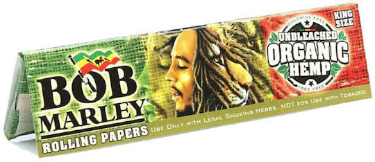 Bob Marley Cigarette Rolling Papers King Size 33 sheets 1pcs