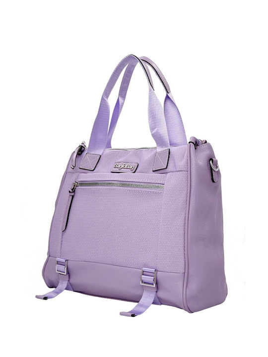 Bag to Bag Damen Tasche Schulter Lila