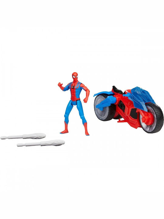 Παιχνιδολαμπάδα Spiderman Spider-Man Web Blast Cycle για 4+ Ετών Hasbro