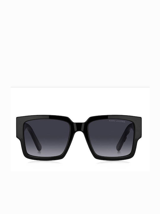 Marc Jacobs Sonnenbrillen mit Schwarz Rahmen und Schwarz Verlaufsfarbe Linse MARC 739/S 08A/9O