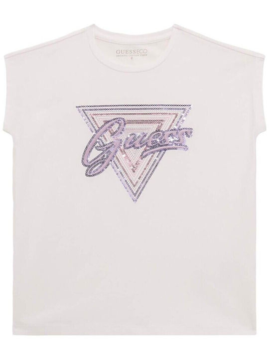 Guess Tricou pentru copii Alb Shirt