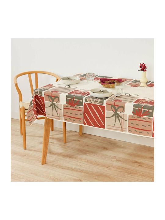 Mauré Christmas Tablecloth Fabric L140xW140cm 1pcs