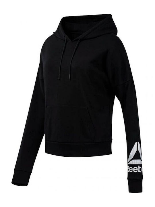 Reebok Wor Delta Women's Hooded Sweatshirt Black