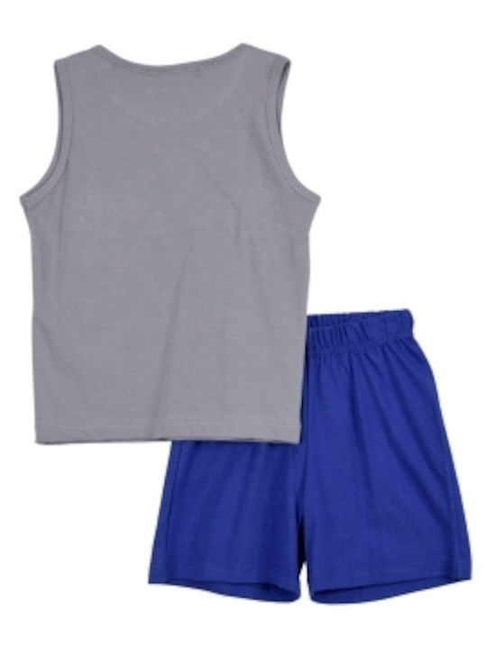 Frenzy Kids Set with Shorts Summer 2pcs gri