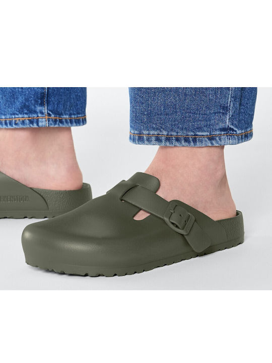 Birkenstock Boston EVA Men's Anatomic Clogs Green