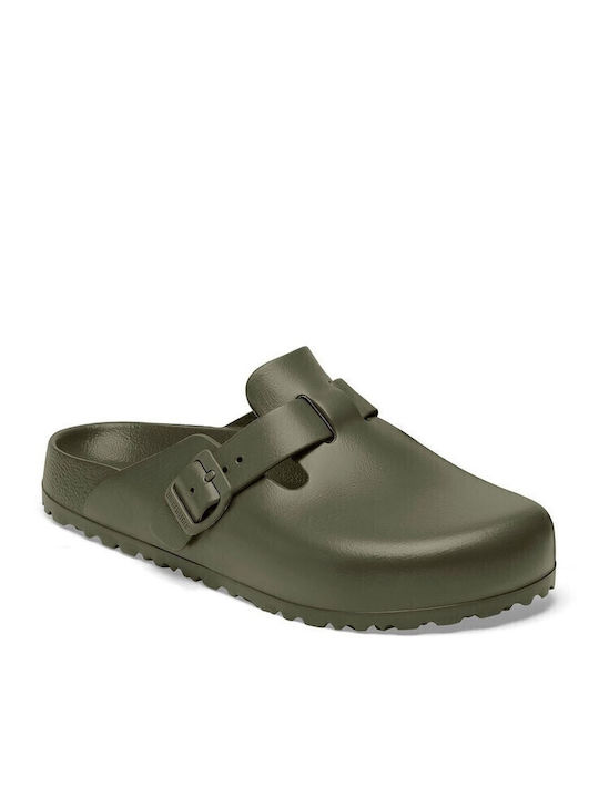 Birkenstock Boston EVA Men's Anatomic Clogs Green