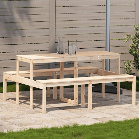 Wooden Masa pentru spații exterioare CAFE 160x134x75buc