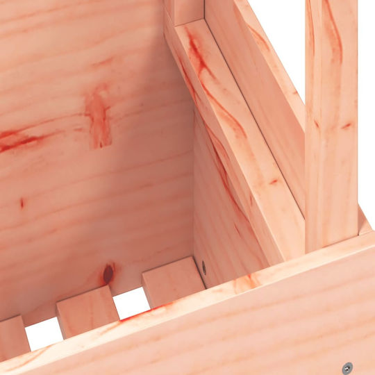 Masă Exterior Din Salcâm Maro Și Lemn De Brad 100x50x75cm